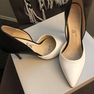 Black & White Pumps